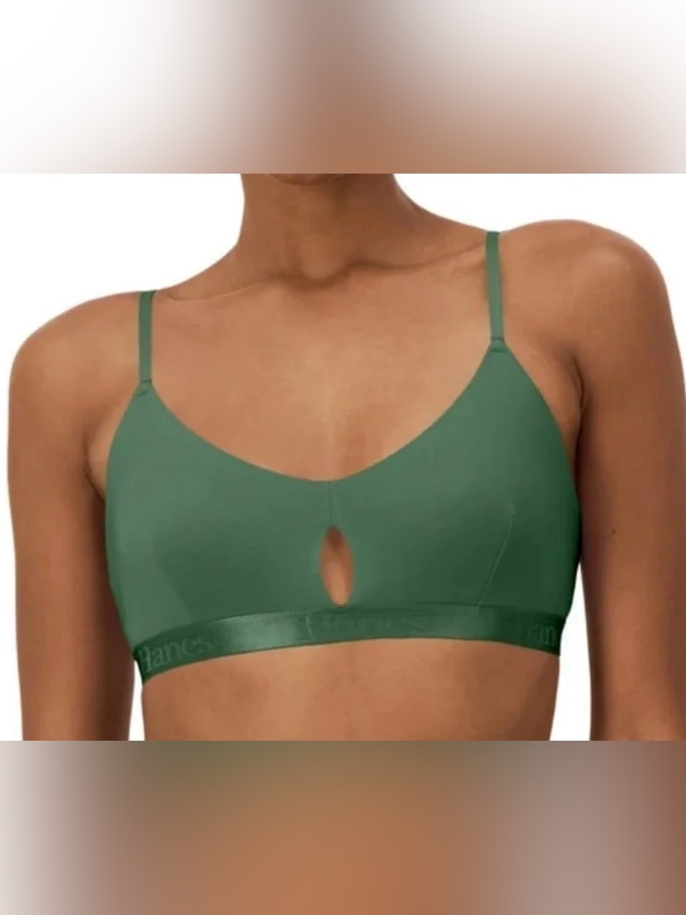 Hanes Originals Super Soft Bralette ComfortFlex Moisture Wicking Women’s XL NWT